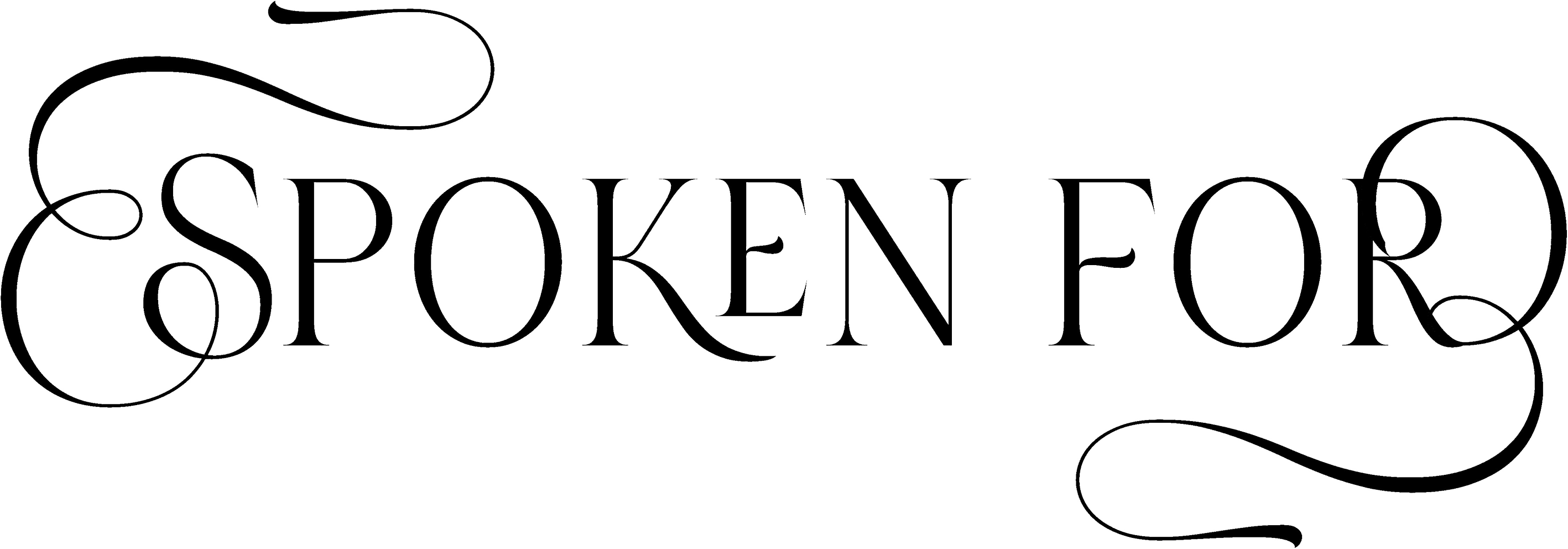 Spoken For Wedding Fair Logo